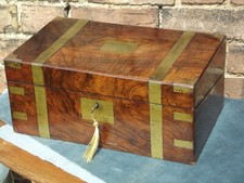 Walnut writing slope for sale  LOUTH