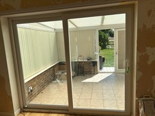 White upvc sliding for sale  FRINTON-ON-SEA