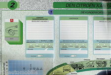 Citroen Werbemittel Händler Poster 2 Xantia kennenlernen 1991 Organisation comprar usado  Enviando para Brazil