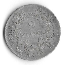 Francs napoleon ier d'occasion  Blain