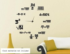 Maths geeks clock for sale  ROWLANDS GILL