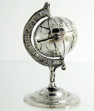 Mappamondo argento globo usato  Crotone