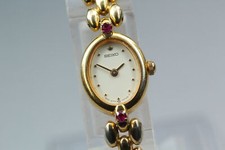 Vintage 1997 [Exc+4] Seiko 1E20-6140 Relógio Feminino de Quartzo com Strass Dourado JAPÃO, usado comprar usado  Enviando para Brazil