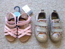 Girls clarks trainers for sale  BURY ST. EDMUNDS