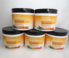 DESERT ESSENTIAL HIDRATANTE ESSENCIAL DIÁRIO COM ÓLEO DE JOJOBA 4 OZ NOVO SEM ETIQUETAS LOTE DE 5 comprar usado  Enviando para Brazil
