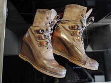 Plateaustiefel keilabsatz airs gebraucht kaufen  Peißenberg