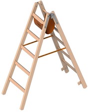 Layher 1038 holzstehleiter gebraucht kaufen  Oberhausen