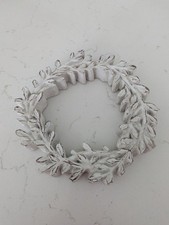 White resin wreath for sale  Darlington