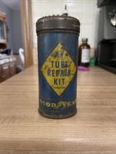 Kit de reparo de pneus tubulares vintage Goodyear lata comprar usado  Enviando para Brazil