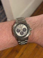 Relógio masculino Citizen Promaster Navihawk cronógrafo mostrador prateado CA4660-61A comprar usado  Enviando para Brazil