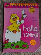 Fensterbilder malbuch frühlin gebraucht kaufen  Greven