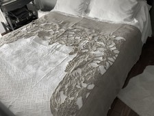 Linge ancien rideau d'occasion  France