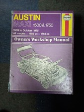 Haynes manual austin for sale  BILSTON