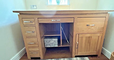 Large desk oakland for sale  WEDMORE