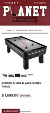 Atomic air hockey for sale  Cocoa Beach