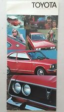Toyota range brochure for sale  BOURNE