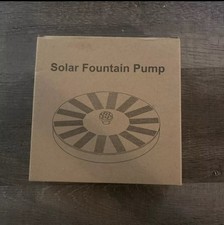 Solar powered floating for sale  HARROW