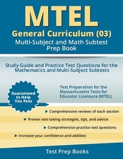 Mtel general curriculum for sale  North Smithfield