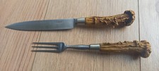 Jagdbesteck hirsch hirschhorn gebraucht kaufen  Dresden