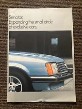 Opel senator brochure for sale  BEDFORD