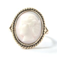 9ct gold cameo for sale  CROYDON