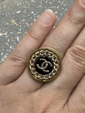 Ring chanel knopf gebraucht kaufen  Dortmund