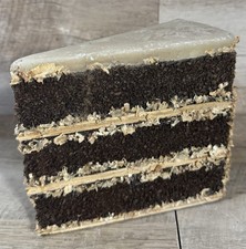 Decoração de exibição vintage de cera falsa fatia de bolo chocolate 7 3/8” L comprar usado Decoração de exibição vintage de cera falsa fatia de bolo chocolate 7 3/8” L comprar usado  Enviando para Brazil