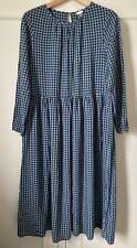 Blue black gingham for sale  MORPETH