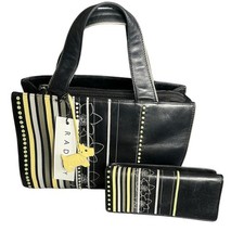 Leather radley striped for sale  LARKHALL
