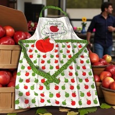 Avental infantil Taste And See alças ajustáveis gravata de cintura destacável marca Apple Izzy comprar usado  Enviando para Brazil