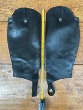 Pair black leather for sale  SOUTH MOLTON