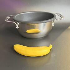 Conjunto de fondue folheado com panela de aço inoxidável e inserção de alumínio fundido comprar usado  Enviando para Brazil