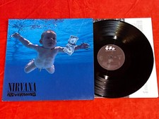 NIRVANA Nevermind RARE 1991 ORIGINAL 1st PRESS VINYL LP w/ INVERTED MONKEY INNER comprar usado  Enviando para Brazil