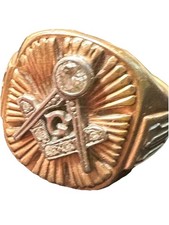 Masonic ring diamond for sale  Murrells Inlet