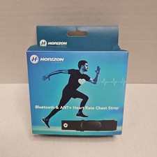 Horizon Fitness Bluetooth e ANT+ alça peitoral frequência cardíaca caixa aberta comprar usado  Enviando para Brazil