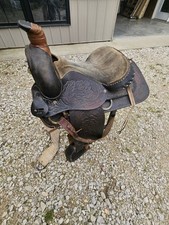 Antique vintage tooled for sale  Bedford