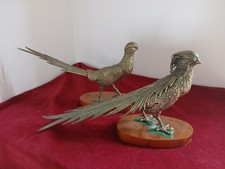 Vintage brass pheasants for sale  GRANTHAM