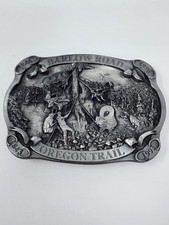 Vagões cobertos Barlow Road Oregon Trail Belt Buckle 1996 edição limitada comprar usado  Enviando para Brazil