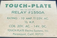 Touch plate 1550a for sale  Danville