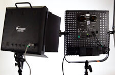 Kit de 2 luzes LED 1X1! Inclui softboxes e muito mais! Litepanels! Fancier! comprar usado  Enviando para Brazil