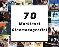 Lotto manifesti cinematografic usato  Caserta