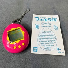 Usado, Vintage Bandai Original TamaGotchi Rosa e Amarelo, 1996-1997 Inglês comprar usado Usado, Vintage Bandai Original TamaGotchi Rosa e Amarelo, 1996-1997 Inglês comprar usado  Enviando para Brazil