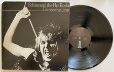 Eddie and The Hot Rods Life On The Line LP M- Island Power Rock Punk (1977) comprar usado  Enviando para Brazil