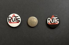 Ruts badges 1970s for sale  PRINCES RISBOROUGH