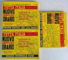 Orari ferroviari usato Orari ferroviari usato  Bergamo