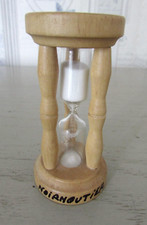 Wood glass hourglass d'occasion  Expédié en Belgium
