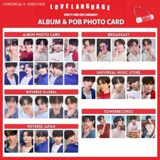 TXT AMANHÃ X TOGETHER 'Love Language' Love Lock versão.  CARTÃO FOTOGRÁFICO ÁLBUM E POB comprar usado  Enviando para Brazil