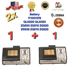 2x bateria OEM ZEBRA P1051378 QLN220 QLN320 ZQ500 ZQ510 ZQ520 ZR638 ZQ610 ZQ610 ZQ620 na sprzedaż  Wysyłka do Poland