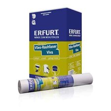 12 Rollen Erfurt Vlies Rauhfaser Viva 95,4m² Tapete Raufaser (1,05€/1qm), usado comprar usado  Enviando para Brazil
