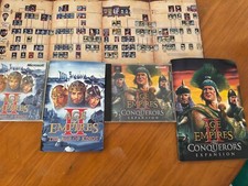 Age of Empires 2 & The Conquerors expansão PC CD ROMS com folhetos e mapa comprar usado  Enviando para Brazil